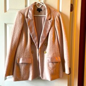 Lane Bryant size 20 blazer. Dusty pink with gold buttons. Worn gently once.